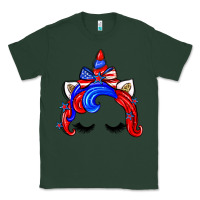 Sports Green 4th of july unicorn Classic Tee - Zillion Design Studio