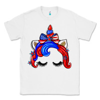 White 4th of july unicorn Classic Tee - Zillion Design Studio