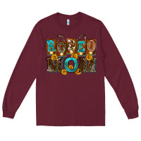 Burgundy rodeo mom Long Sleeve Tee - Zillion Design Studio
