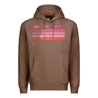 Chestnut god says you are Premium Hoodie - MaliasSmallBusiness
