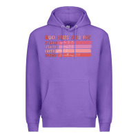 Purple god says you are Premium Hoodie - MaliasSmallBusiness