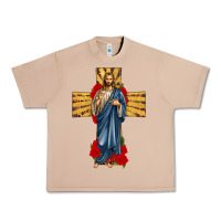 Burro jesus christ cross Urban Heavy Tee - texasbilliewilder