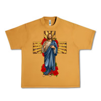Peanut Butter jesus christ cross Urban Heavy Tee - texasbilliewilder