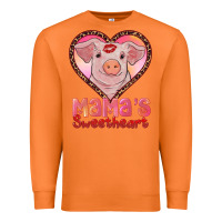 Carrot mama's sweetheart baby pig Premium Sweatshirt - AdoDesignShop