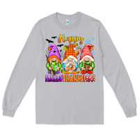Moon Dust happy hallothanksmas gnomes Long Sleeve Tee - texasbilliewilder