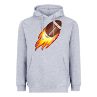 Heather Grey american football Heavyweight Hoodie - JahusDesignShop