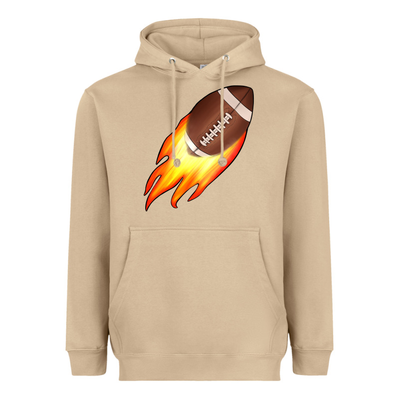 American Football Heavyweight Hoodie by JahusDesignShop | Teevron