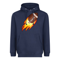 Navy american football Heavyweight Hoodie - JahusDesignShop