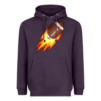 Plum american football Heavyweight Hoodie - JahusDesignShop