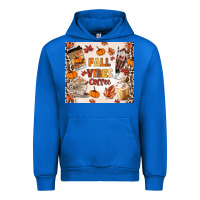 Cobalt fall vibes coffee Urban Hoodie - MaliasSmallBusiness