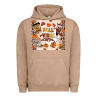Pigment Burro fall vibes coffee Urban Hoodie - MaliasSmallBusiness