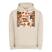 Pigment French Oak fall vibes coffee Urban Hoodie - MaliasSmallBusiness