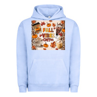 Pigment Grape Ice fall vibes coffee Urban Hoodie - MaliasSmallBusiness