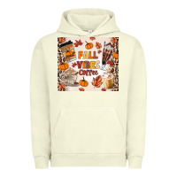 Pigment Pistachio fall vibes coffee Urban Hoodie - MaliasSmallBusiness