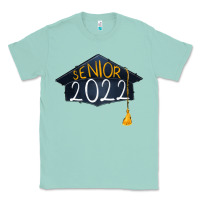 Seafoam senior 2022 graduation cap Classic Tee - RanaPortraitStore