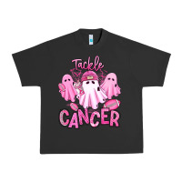 Pigment Black tackle cancer halloween ghosts american football Urban Heavy Tee - RanaPortraitStore