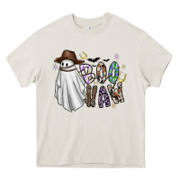 Cream Boo Haw Heavy Core Tee - CowhideDigitalArt