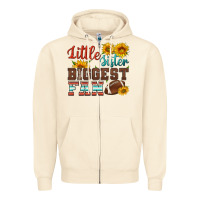 Sandshell little sister biggest fan american football Zipper Hoodie - HRA Design Shop