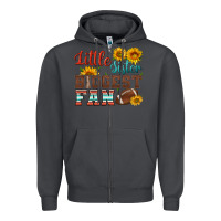 Smoke little sister biggest fan american football Zipper Hoodie - HRA Design Shop