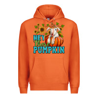 Carrot Hey there pumpkin Lamb Premium Hoodie - NancyCooperArtShop