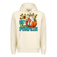 Sandshell Hey there pumpkin Lamb Premium Hoodie - NancyCooperArtShop