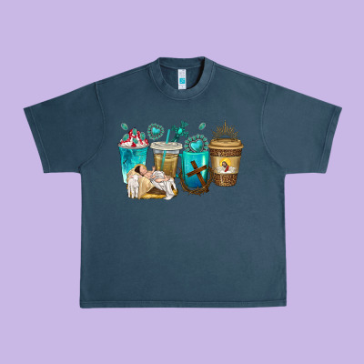 Urban Heavy Tee jesus coffee cups