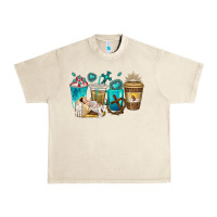 Sandshell jesus coffee cups Urban Heavy Tee - texasbilliewilder