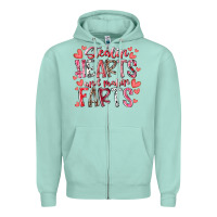 Seafoam stealin hearts and makin farts Zipper Hoodie - RacoonDesign