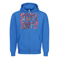 True Royal stealin hearts and makin farts Zipper Hoodie - RacoonDesign