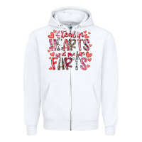 White stealin hearts and makin farts Zipper Hoodie - RacoonDesign