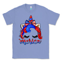 Colony Blue 4th of july 'merica unicorn Classic Tee - Zillion Design Studio