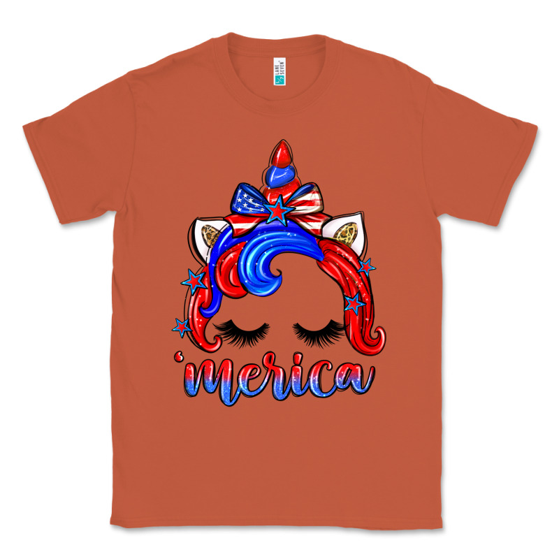 4th Of July 'merica Unicorn Classic Tee by Zillion Design Studio | Teevron