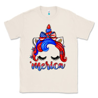 Natural 4th of july 'merica unicorn Classic Tee - Zillion Design Studio