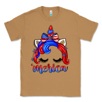 Toasted Coconut 4th of july 'merica unicorn Classic Tee - Zillion Design Studio