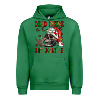 Emerald Dead inside but jolly af Urban Hoodie - NancyCooperArtShop