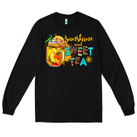 Black sunshine and sweet tea Long Sleeve Tee - AdoDesignShop