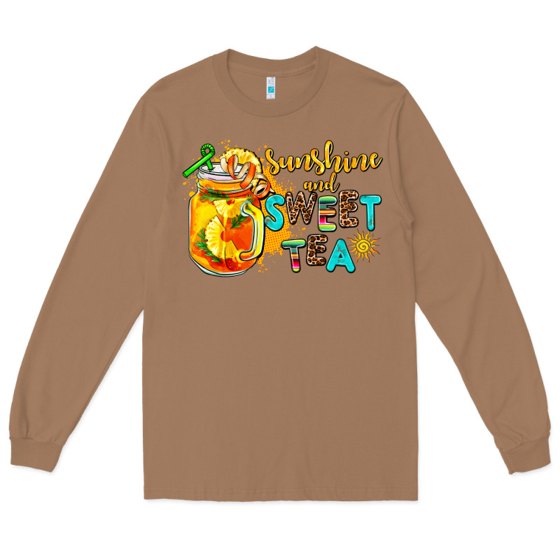 Sunshine And Sweet Tea Long Sleeve Tee by AdoDesignShop | Teevron