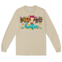 Mushroom moody heifer Long Sleeve Tee - Zillion Design Studio