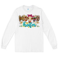 White moody heifer Long Sleeve Tee - Zillion Design Studio