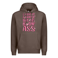 Coffee i might be a handful but so is this ass Premium Hoodie - MaliasSmallBusiness