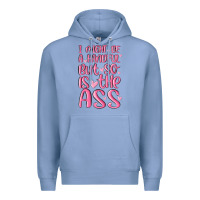 Colony Blue i might be a handful but so is this ass Premium Hoodie - MaliasSmallBusiness