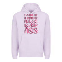 Lilac i might be a handful but so is this ass Premium Hoodie - MaliasSmallBusiness