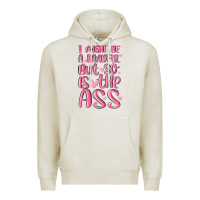 Oatmeal Heather i might be a handful but so is this ass Premium Hoodie - MaliasSmallBusiness