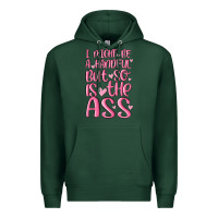 Sports Green i might be a handful but so is this ass Premium Hoodie - MaliasSmallBusiness