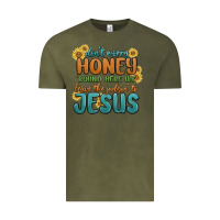 Vintage Olive don't worry honey 'round here we Vintage Tee - MaliasSmallBusiness