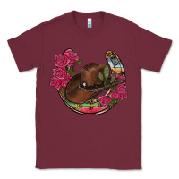 Burgundy western serape horseshoe Classic Tee - RanaPortraitStore