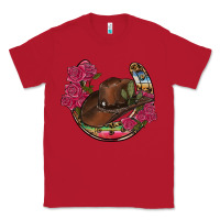 Red western serape horseshoe Classic Tee - RanaPortraitStore