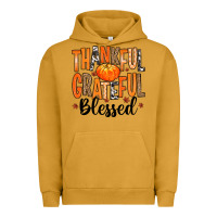 Pigment Peanut Butter Thankful Grateful Blessed Urban Hoodie - MaliasSmallBusiness