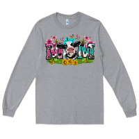 Mom With Cow Long Sleeve Tee | Teevron