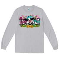 Moon Dust mom with cow Long Sleeve Tee - Zillion Design Studio